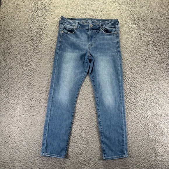 American Eagle Outfitters Denim - American Eagle Outfitters Next Level Jeans Women's 14 Blue Denim Skinny Stretch